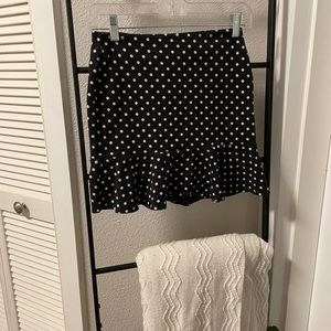 Polka dot skirt